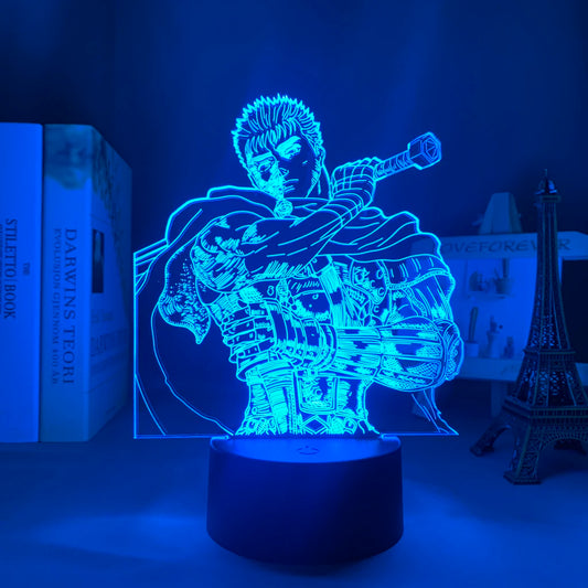 Berserk-Themed 3D Night Lamp